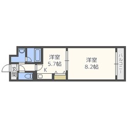 アーバンステージ安堂寺Iの物件間取画像